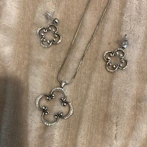 Brighton necklace and earring set